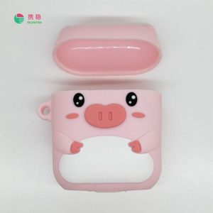 粉红猪耳机套